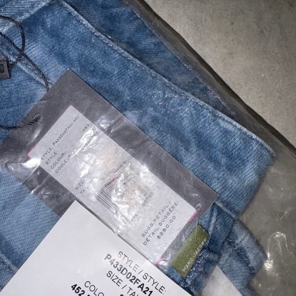 Marc Jacobs Heaven Blue Heaven by Marc Jacobs Laser Floral Jeans NWT DS - Picture 8 of 10